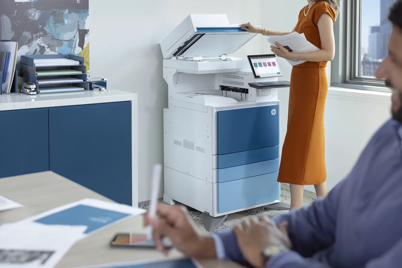 Multifunzione HP A3 in sala riunioni
